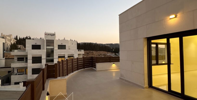 Full-Floor Rooftop in Al-Hummar – Amman, Jordan