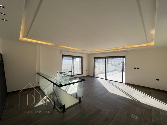 Top-Floor Apartment with Rooftop in Airport Road – Amman, Jordan