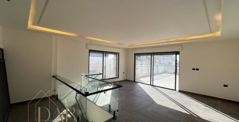 Top-Floor Apartment with Rooftop in Airport Road – Amman, Jordan