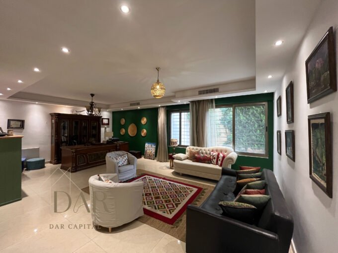 Lower-Ground (-3) Garden Apartment in Khalda – Amman, Jordan