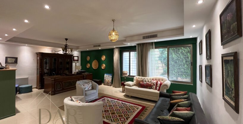 Lower-Ground (-3) Garden Apartment in Khalda – Amman, Jordan