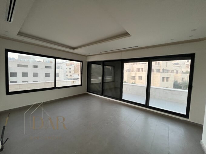 Full-Floor Rooftop Apartment in Abdoun – Amman, Jordan