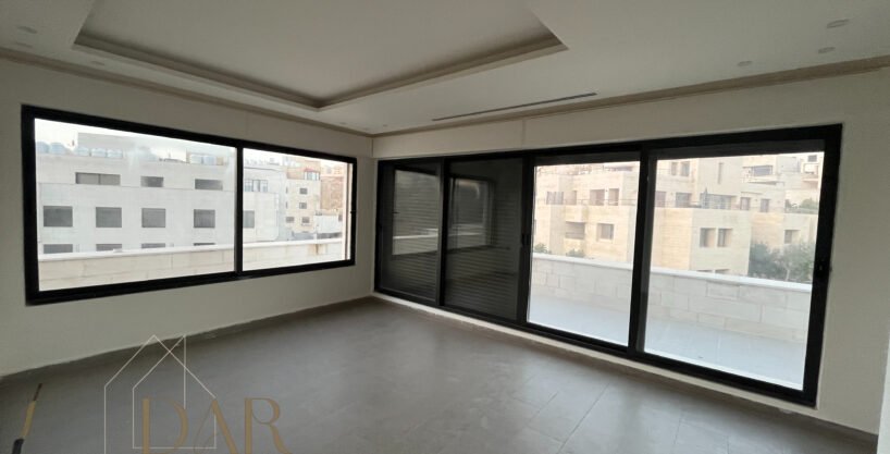 Full-Floor Rooftop Apartment in Abdoun – Amman, Jordan