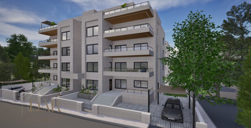 Last-Floor Apartment with Roof Under Construction in Khalda – Amman, Jordan