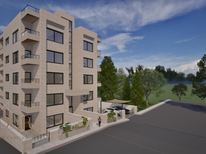 Semi-Ground Floor Under-Construction Apartment in Khalda – Amman, Jordan