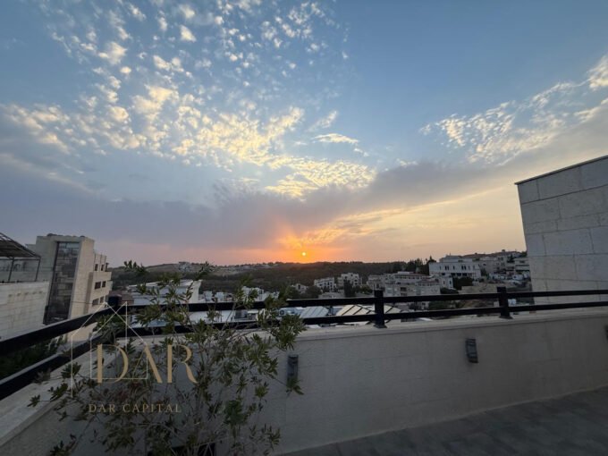 Full-Floor Rooftop in Dabouq – Amman, Jordan