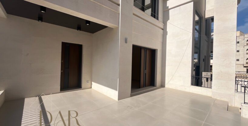 Ground-Floor Apartment with Terrace in Deir Ghbar-For Sale – Amman, Jordan