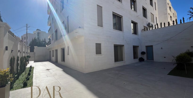 Semi-Ground Floor Apartment (-1) with Garden in Um Al Summaq For Sale – Amman, Jordan