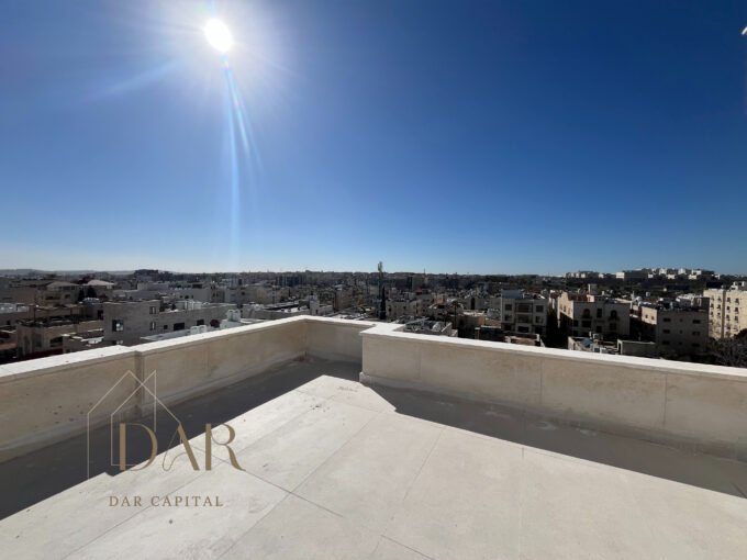 Duplex Top-Floor Apartment with Roof in Dahiat Al Amir Rashid For Sale – Amman, Jordan