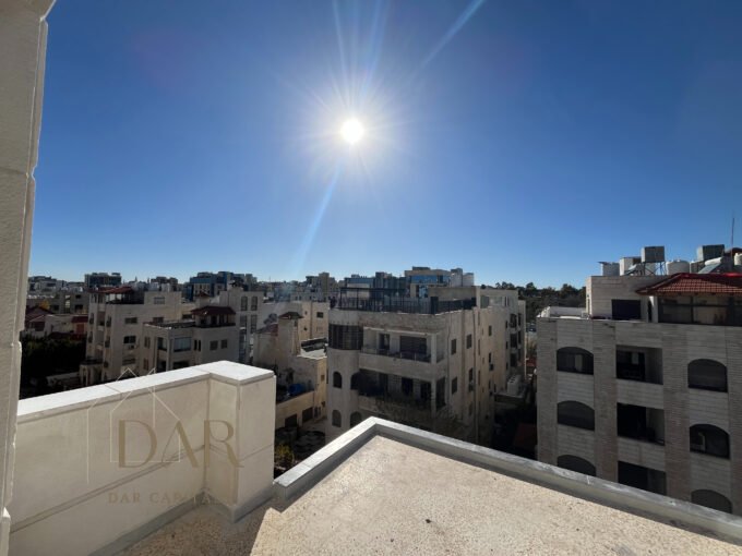 Top-Floor Duplex Apartment with Rooftop in Dahiat Al Amir Rashid For Sale