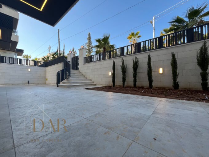 Semi-Ground Floor Apartment in Al Rawnak For Sale