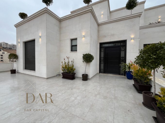 First-Floor Apartment with Terrace for Sale in Abdoun – Amman, Jordan