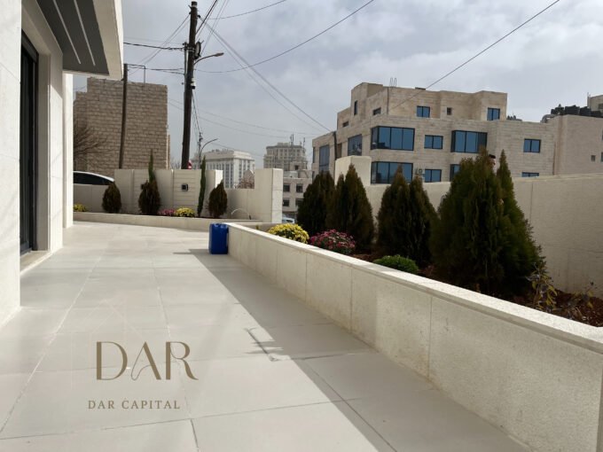 Full-Floor Ground-Floor Apartment with Terrace in Um Uthaina For Sale – Amman, Jordan