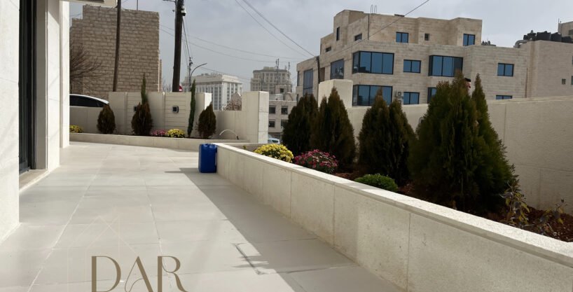 Full-Floor Ground-Floor Apartment with Terrace in Um Uthaina For Sale – Amman, Jordan