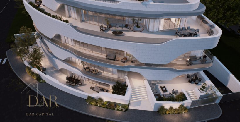 Full-Floor Roof Apartment with Surrounding Terrace in Dabouq For Sale – Amman, Jordan