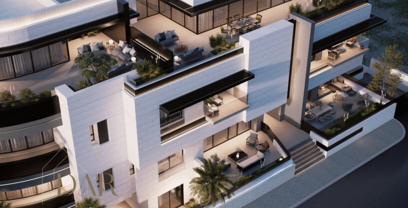 Full-Floor Semi-Ground Apartment with Garden in Khalda For Sale – Amman, Jordan