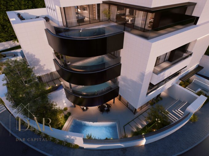 Full-Floor Semi-Ground Apartment with Garden in Abdoun For Sale – Amman, Jordan