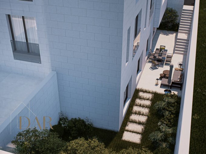 Semi-Ground Apartment with Garden in Um Al-Summaq For Sale – Amman, Jordan