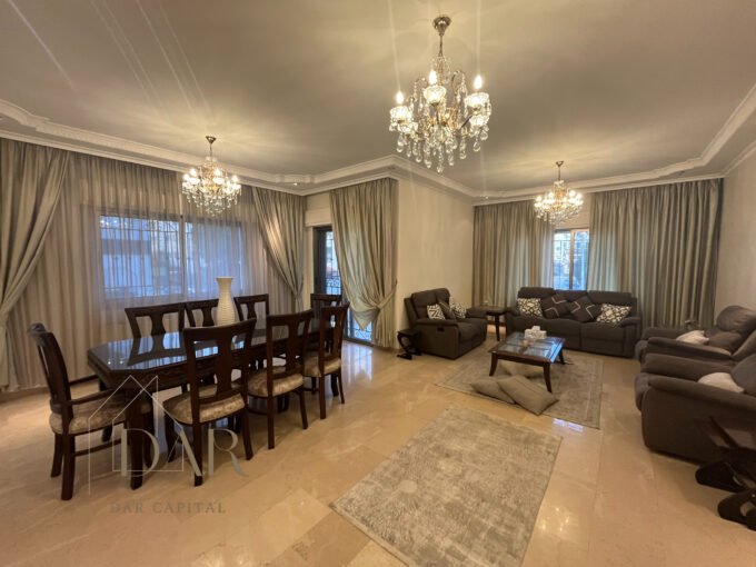 First-Floor Apartment in Shmeisani For Sale – Amman, Jordan