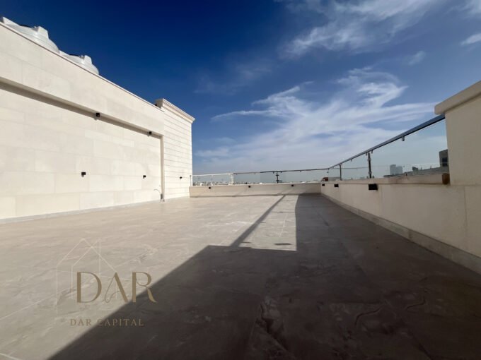 Duplex Top-Floor Apartment with Roof for Sale in Um Al Summaq – Amman, Jordan