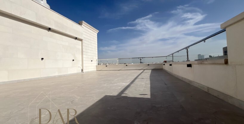 Duplex Top-Floor Apartment with Roof for Sale in Um Al Summaq – Amman, Jordan