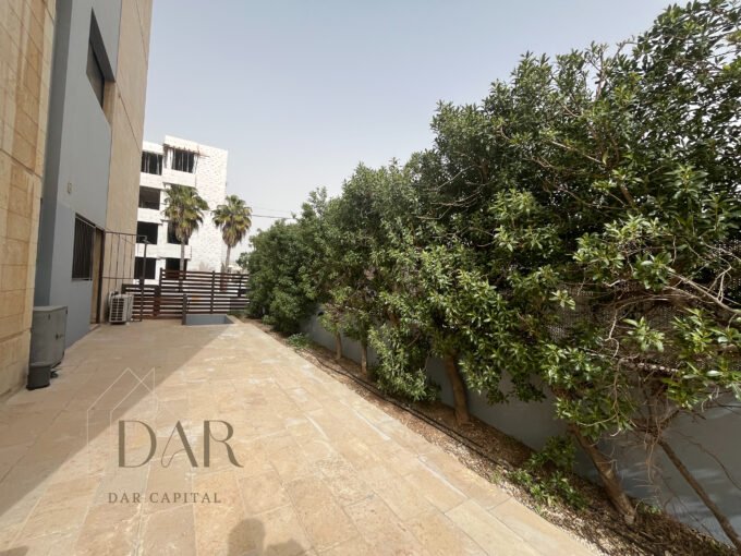 Ground-Floor Apartment with Garden for Rent in 4th Circle – Amman, Jordan