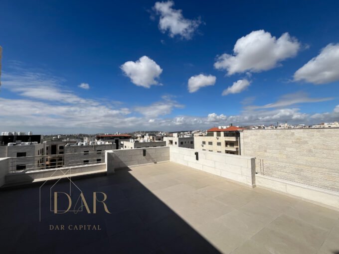Duplex Top-Floor Apartment with Roof in Al Kursi for Sale – Amman, Jordan