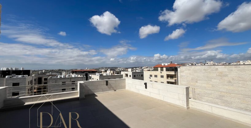 Duplex Top-Floor Apartment with Roof in Al Kursi for Sale – Amman, Jordan