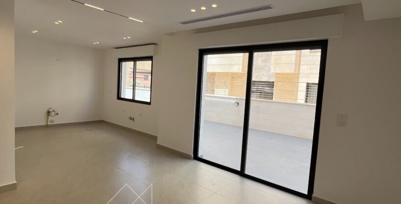 Spacious Ground Floor Apartment With Large Private Outdoor Spaces For Sale in Khalda – Amman, Jordan
