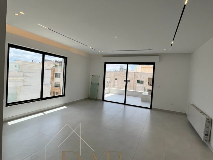 Elegant Top Floor Apartment With Private Rooftop For Sale in Khalda – Amman, Jordan